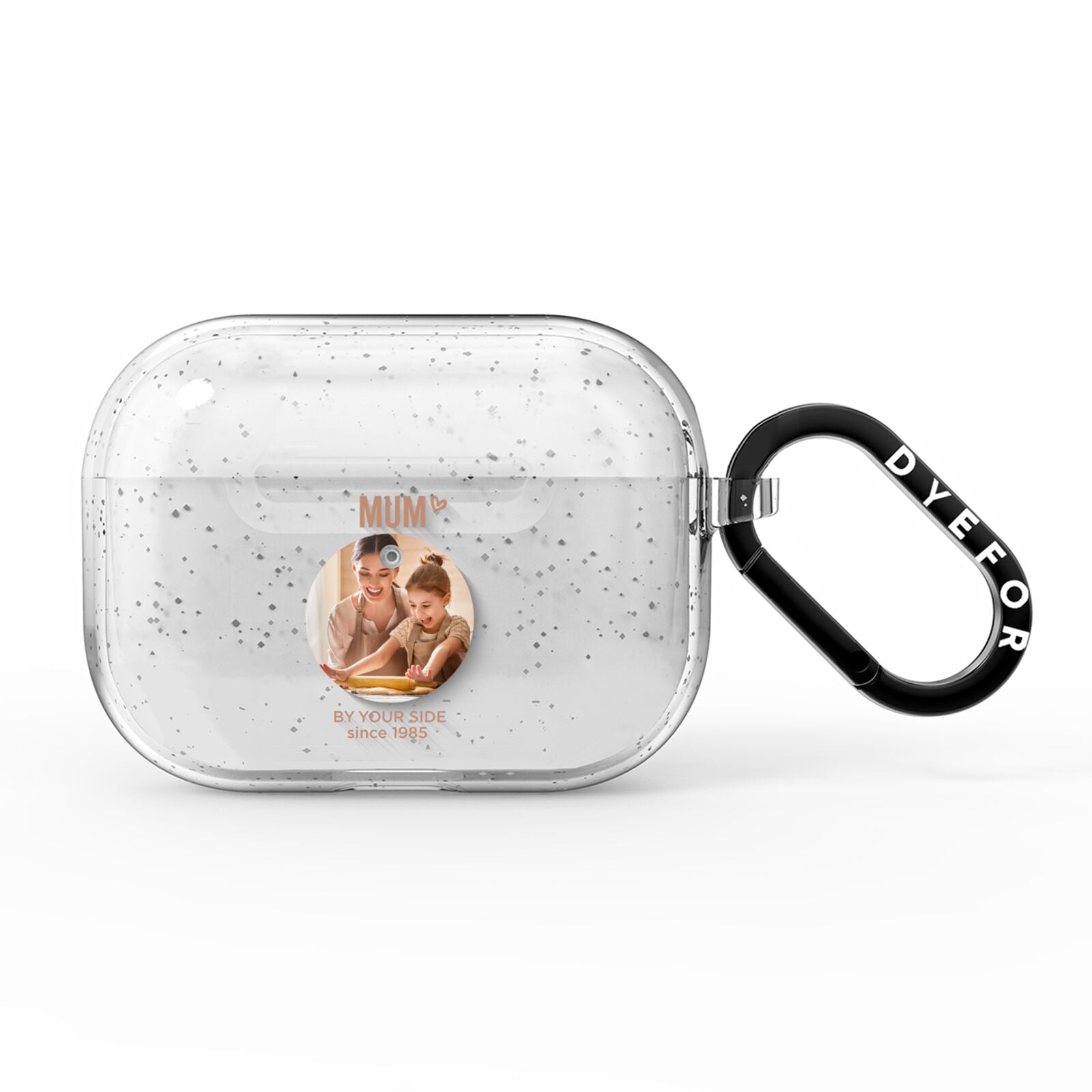 Vintage Mothers Day Photo AirPods Pro Glitter Case