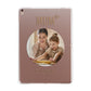 Vintage Mothers Day Photo Apple iPad Rose Gold Case