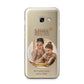Vintage Mothers Day Photo Samsung Galaxy A3 2017 Case on gold phone