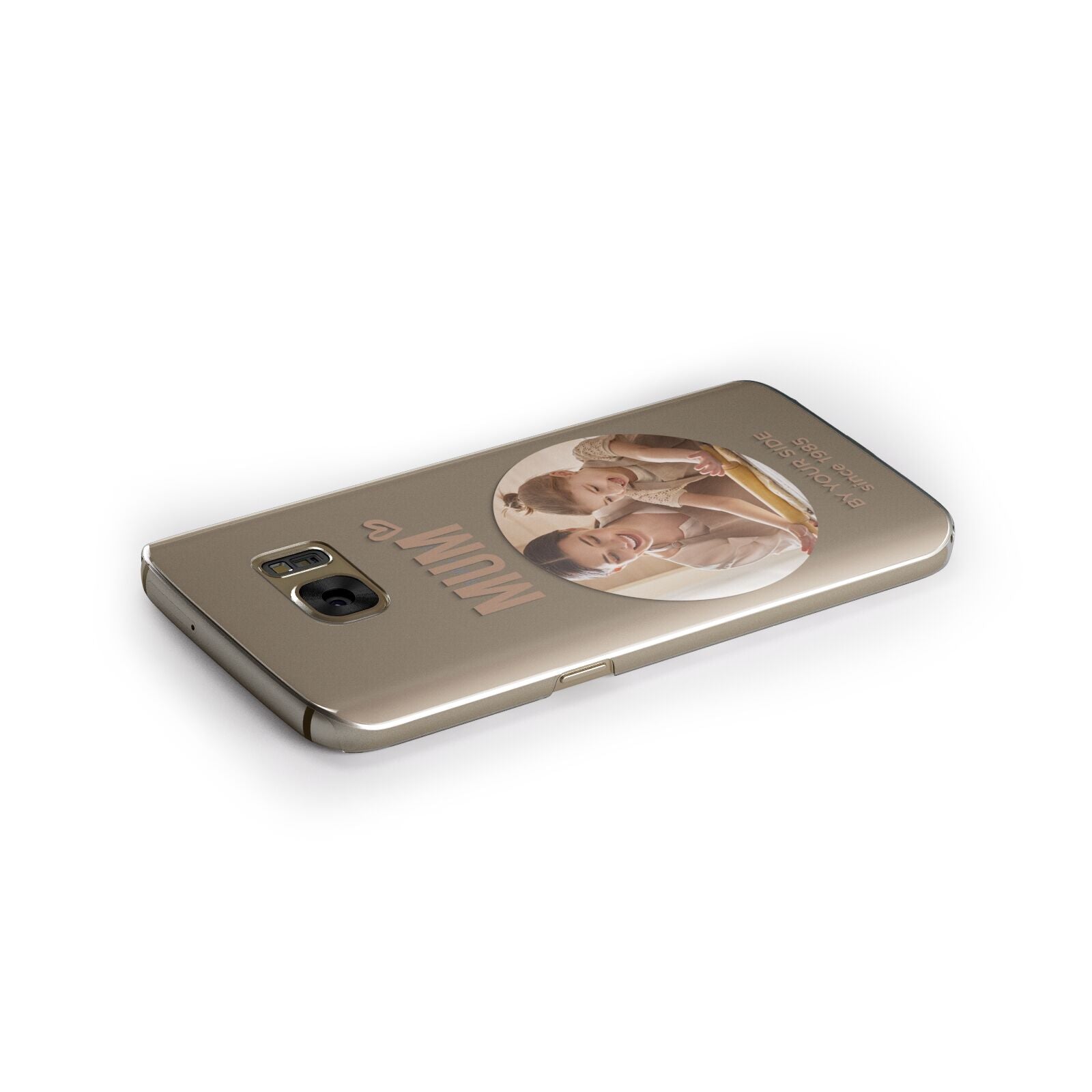 Vintage Mothers Day Photo Samsung Galaxy Case Side Close Up