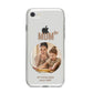 Vintage Mothers Day Photo iPhone 8 Bumper Case on Silver iPhone
