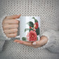 Vintage Personalised Flowers 10oz Mug Alternative Image 5