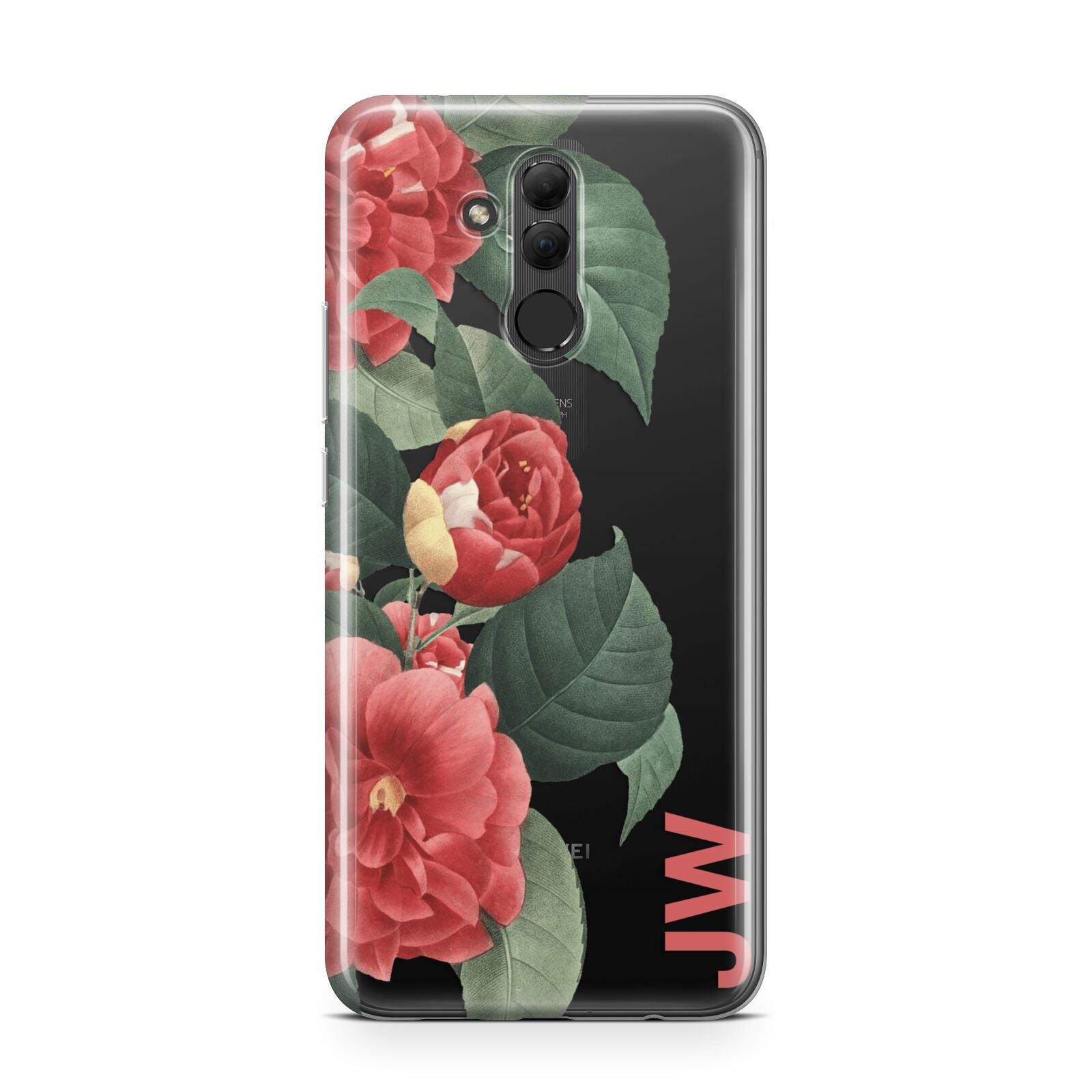 Vintage Personalised Flowers Huawei Mate 20 Lite