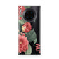 Vintage Personalised Flowers Huawei Mate 30 Pro Phone Case