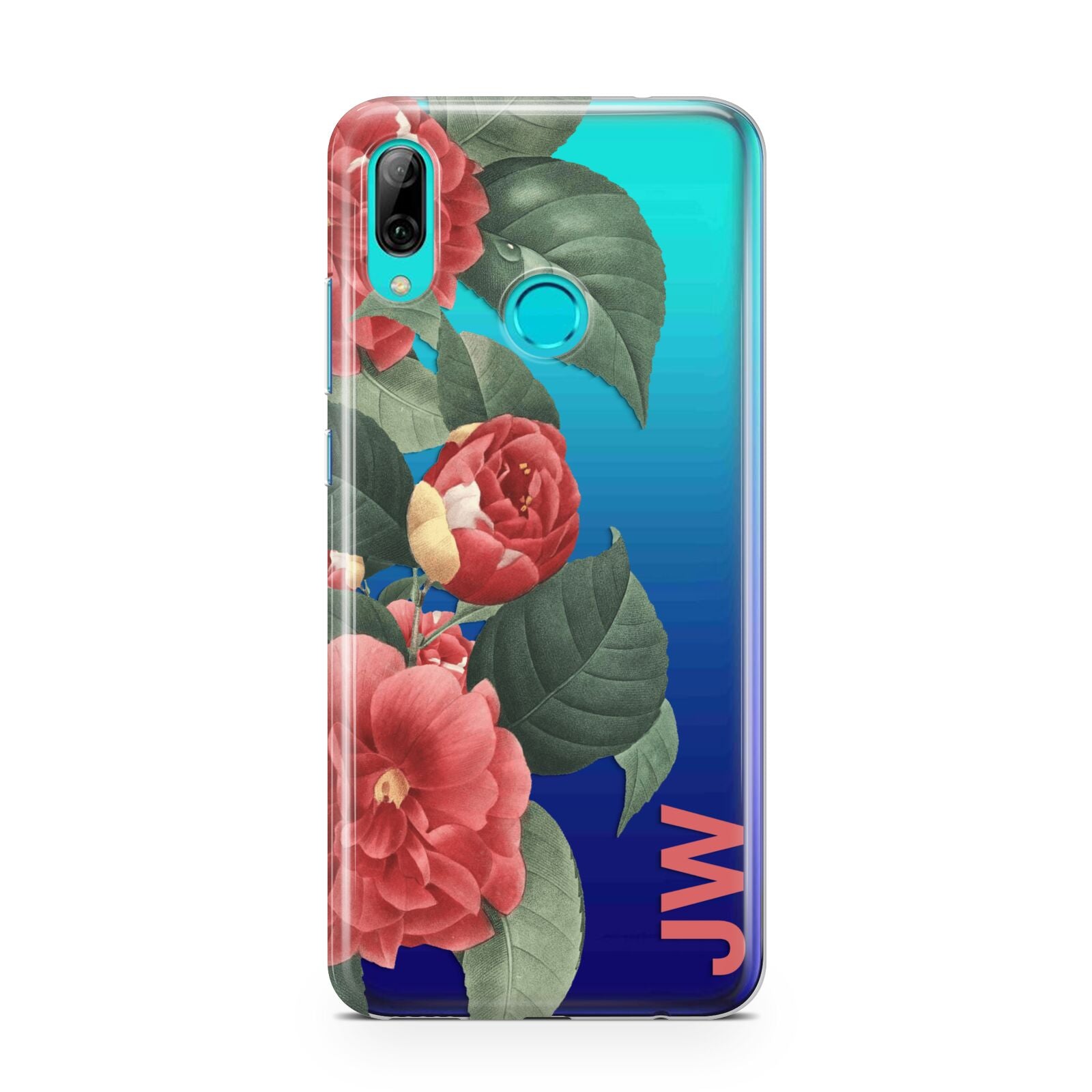 Vintage Personalised Flowers Huawei P Smart 2019 Case