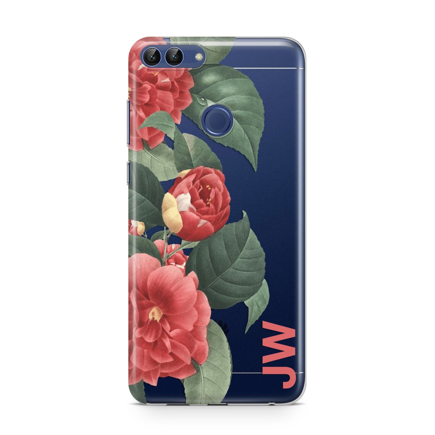 Vintage Personalised Flowers Huawei P Smart Case