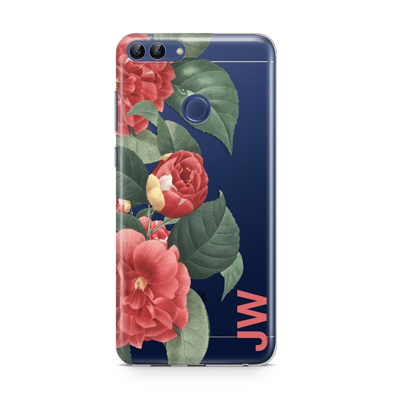 Vintage Personalised Flowers Huawei P Smart Case