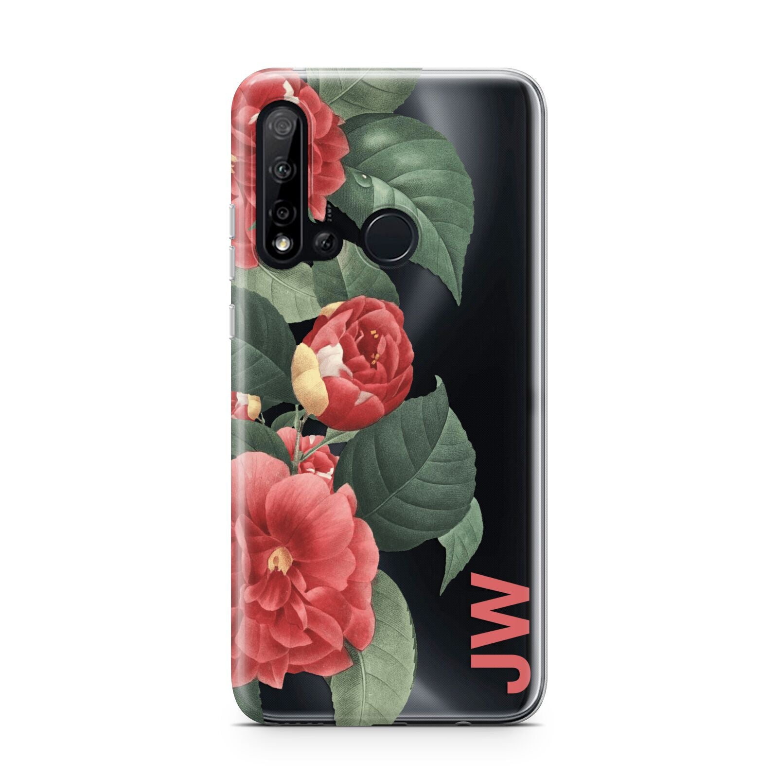 Vintage Personalised Flowers Huawei P20 Lite 5G Phone Case