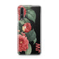 Vintage Personalised Flowers Huawei P20 Pro Phone Case