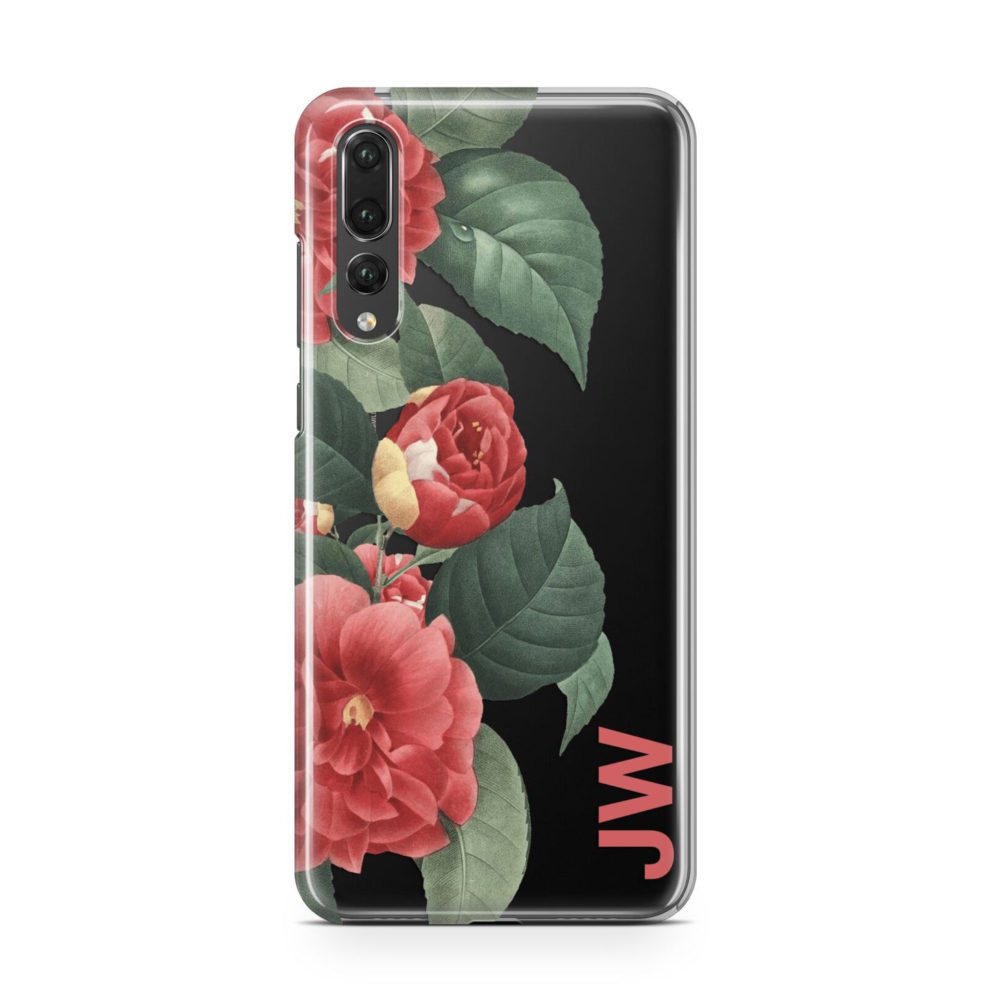 Vintage Personalised Flowers Huawei P20 Pro Phone Case