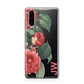 Vintage Personalised Flowers Huawei P30 Phone Case