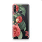 Vintage Personalised Flowers Huawei P40 Lite E Phone Case