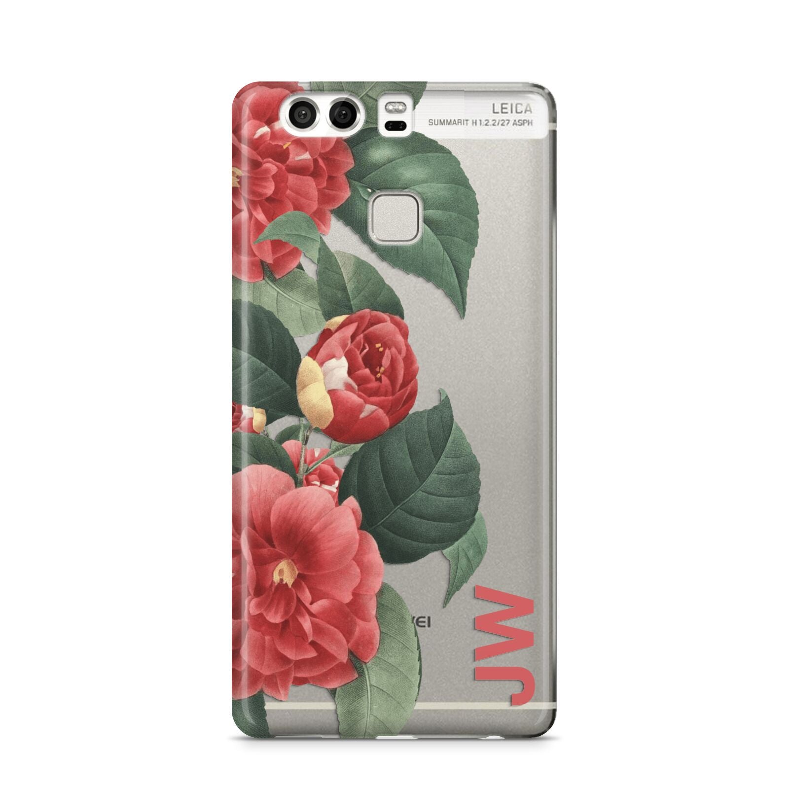 Vintage Personalised Flowers Huawei P9 Case