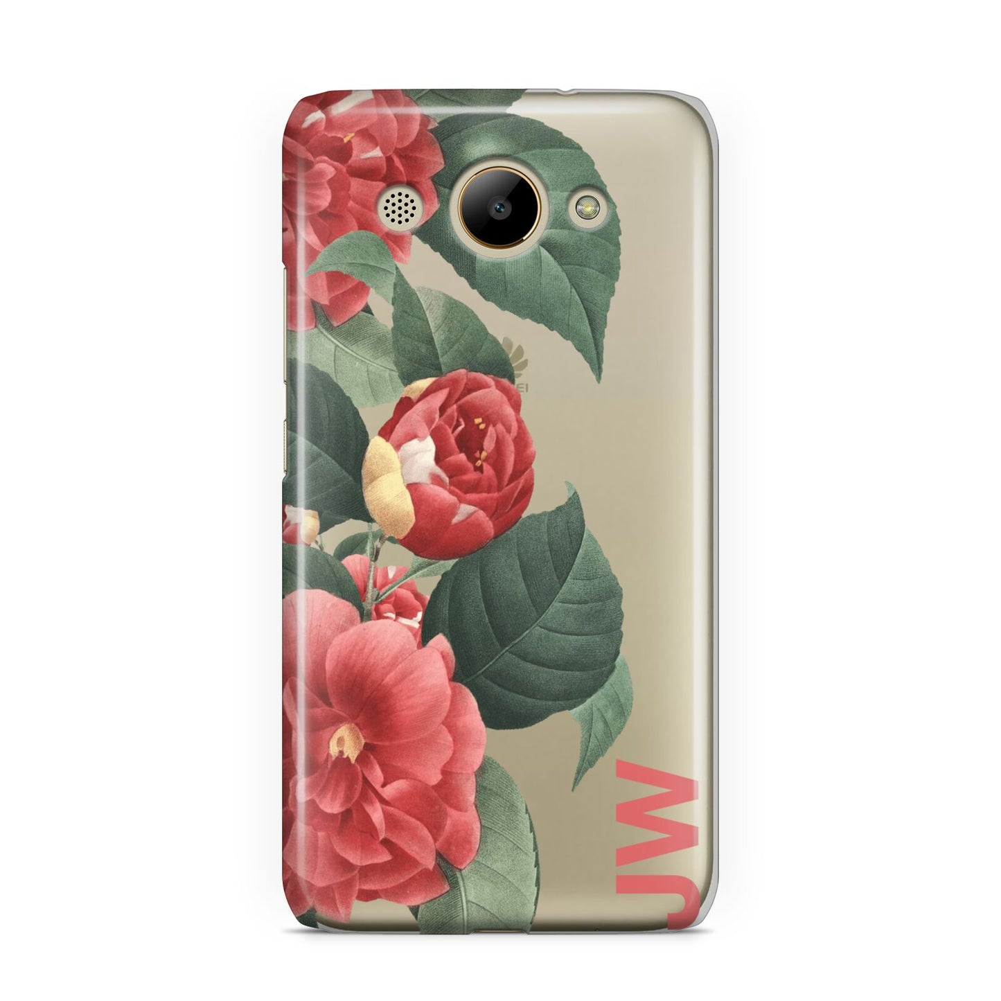 Vintage Personalised Flowers Huawei Y3 2017