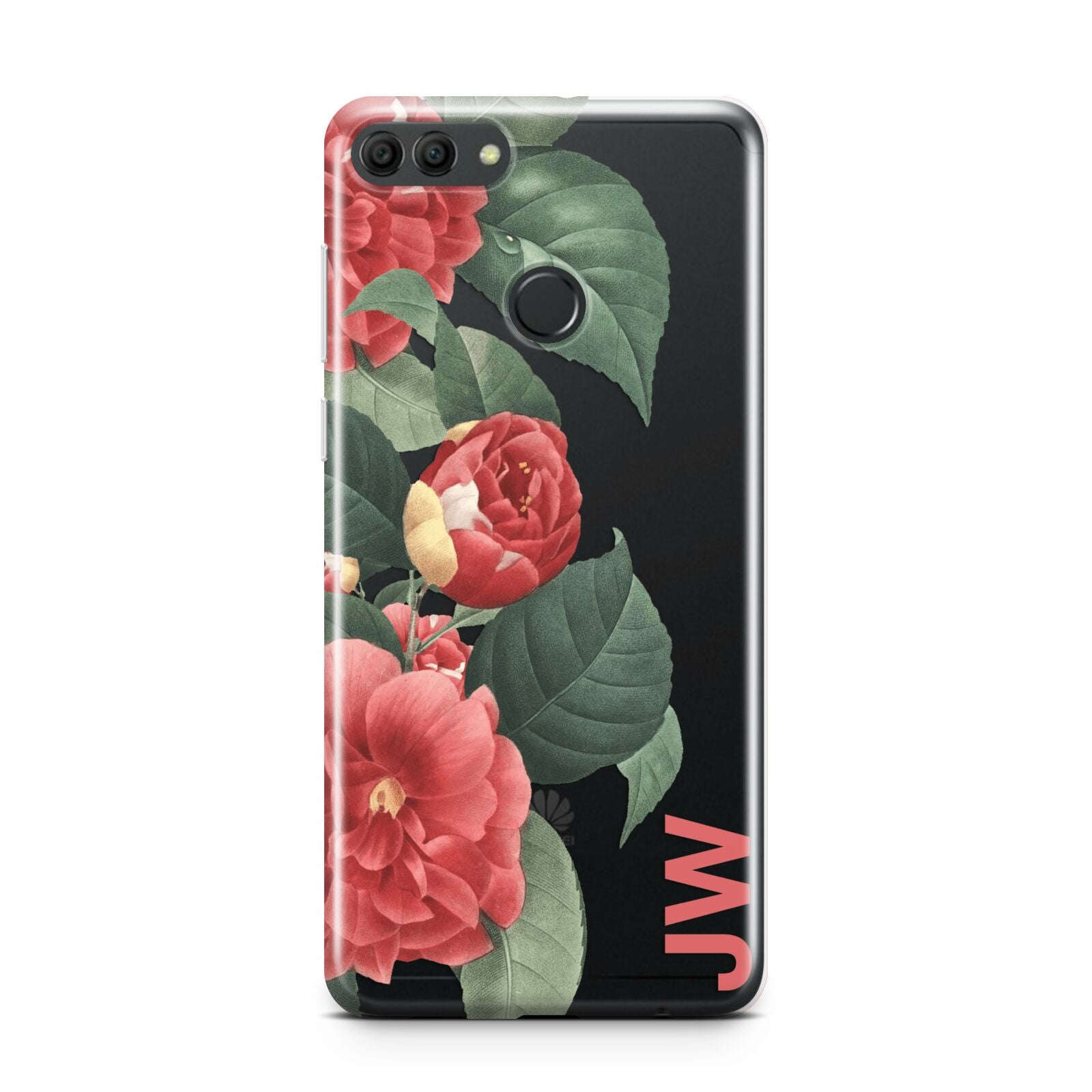 Vintage Personalised Flowers Huawei Y9 2018