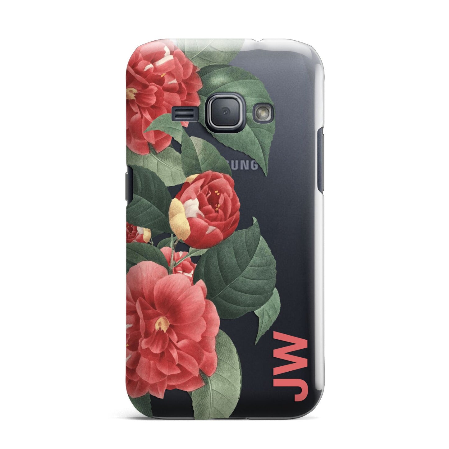 Vintage Personalised Flowers Samsung Galaxy J1 2016 Case