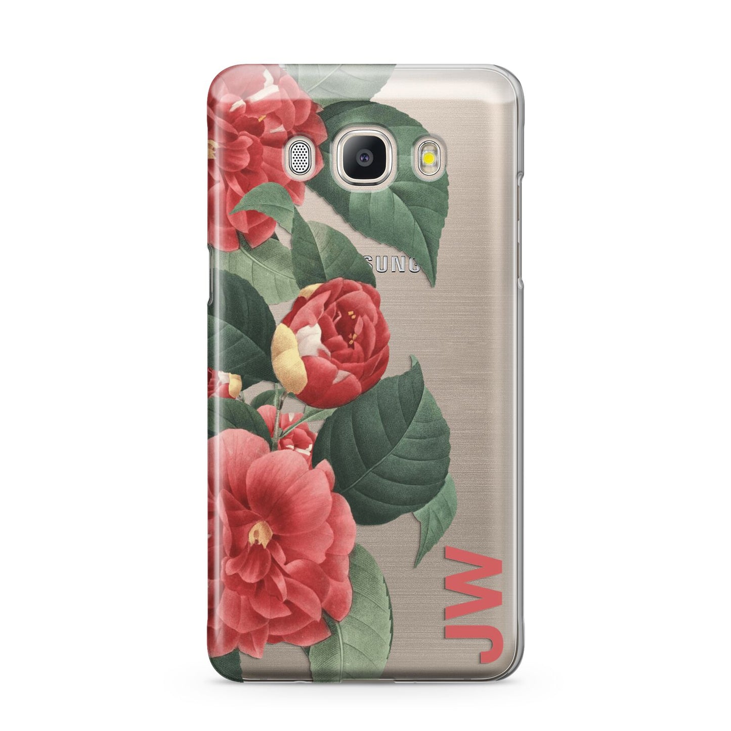 Vintage Personalised Flowers Samsung Galaxy J5 2016 Case