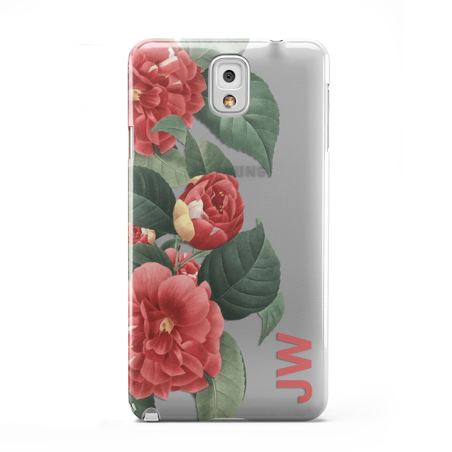 Vintage Personalised Flowers Samsung Galaxy Note 3 Case
