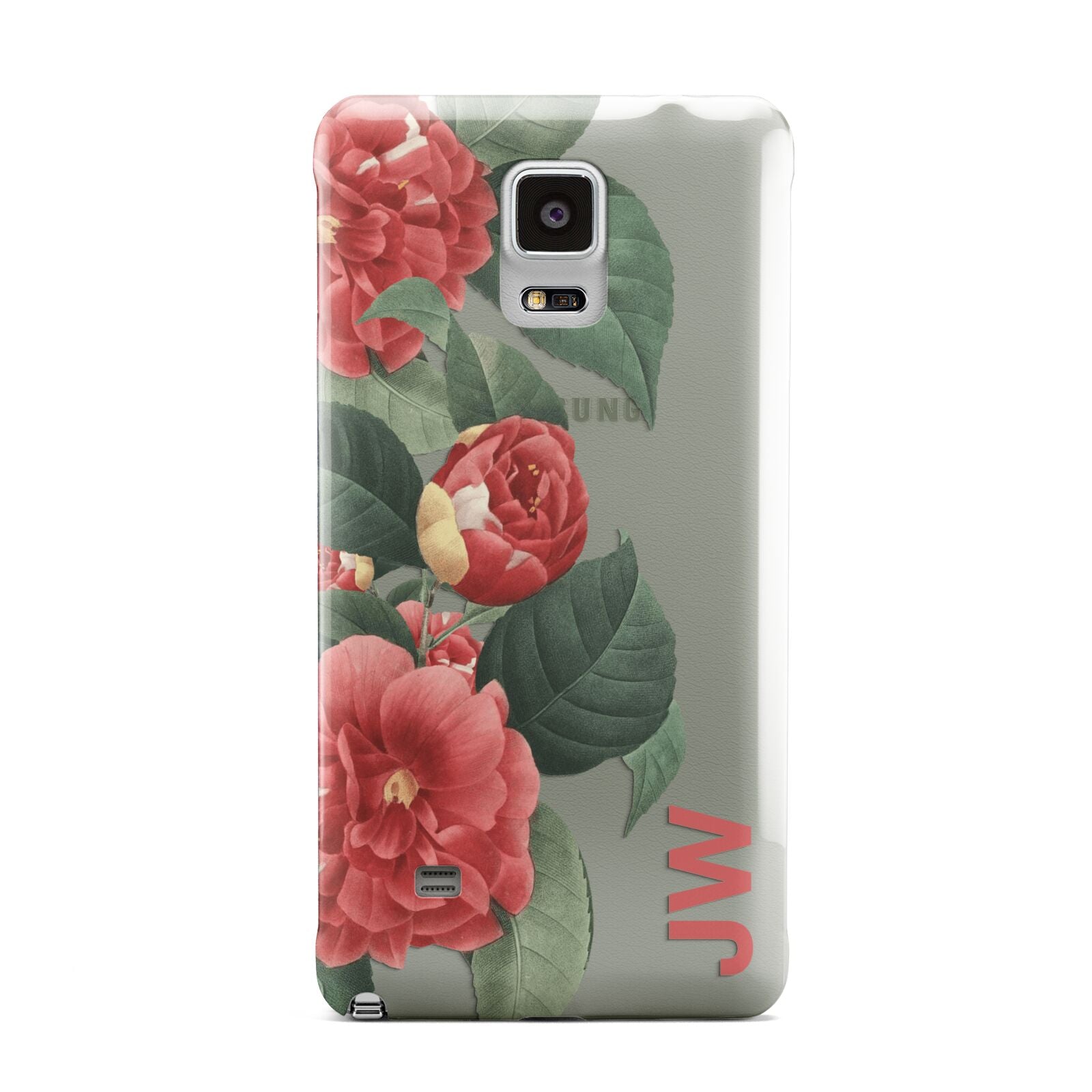 Vintage Personalised Flowers Samsung Galaxy Note 4 Case