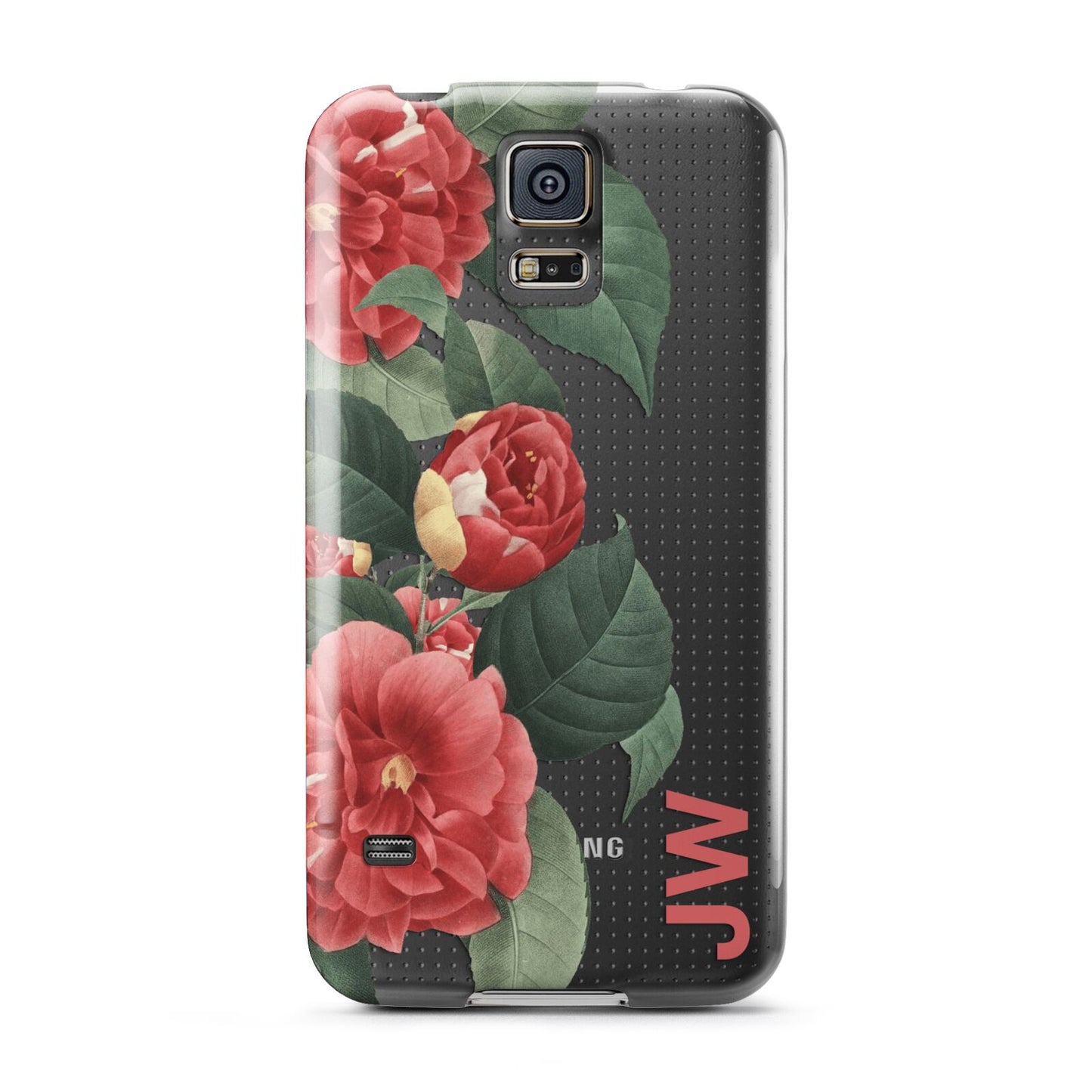 Vintage Personalised Flowers Samsung Galaxy S5 Case