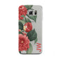 Vintage Personalised Flowers Samsung Galaxy S6 Case
