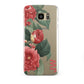 Vintage Personalised Flowers Samsung Galaxy S7 Edge Case