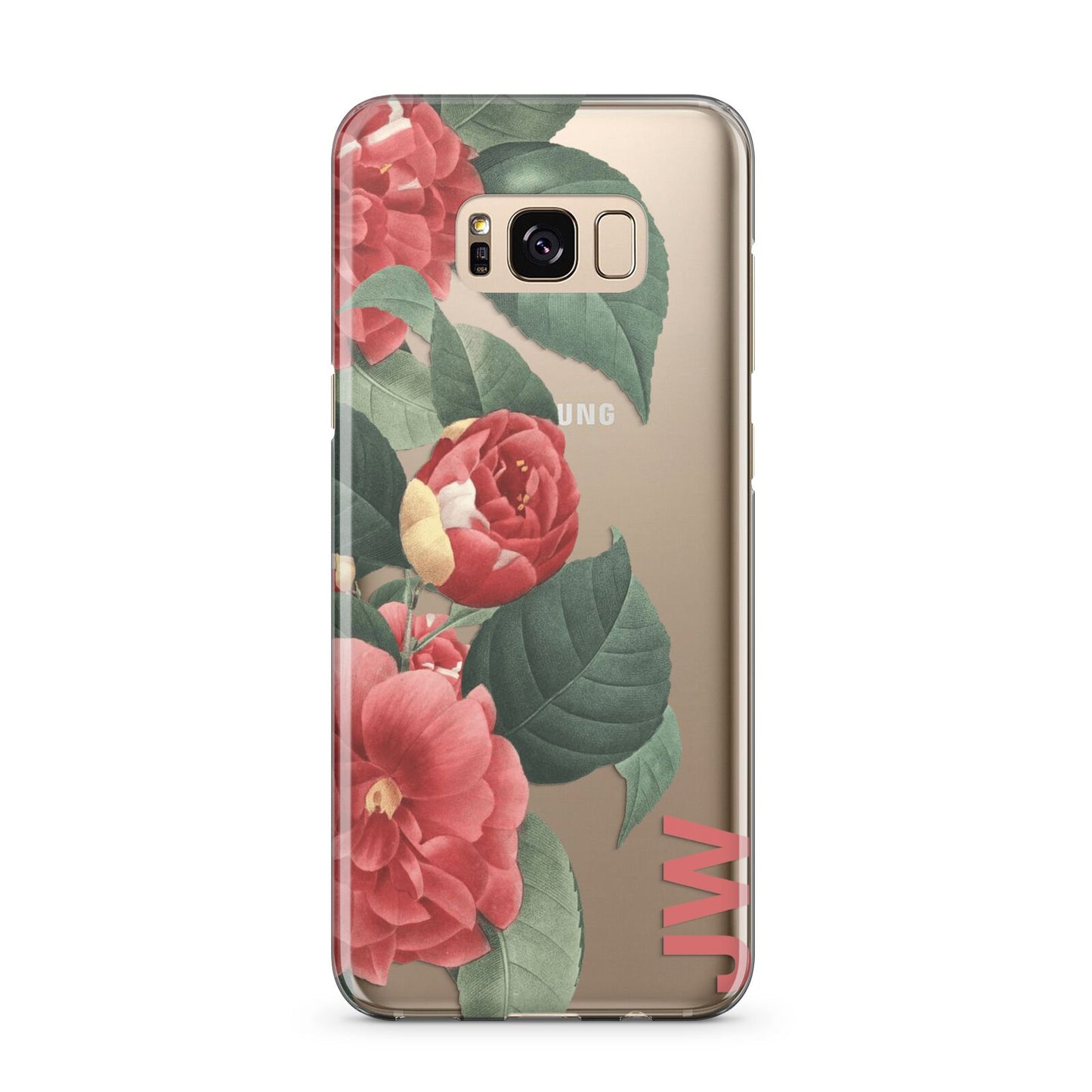 Vintage Personalised Flowers Samsung Galaxy S8 Plus Case