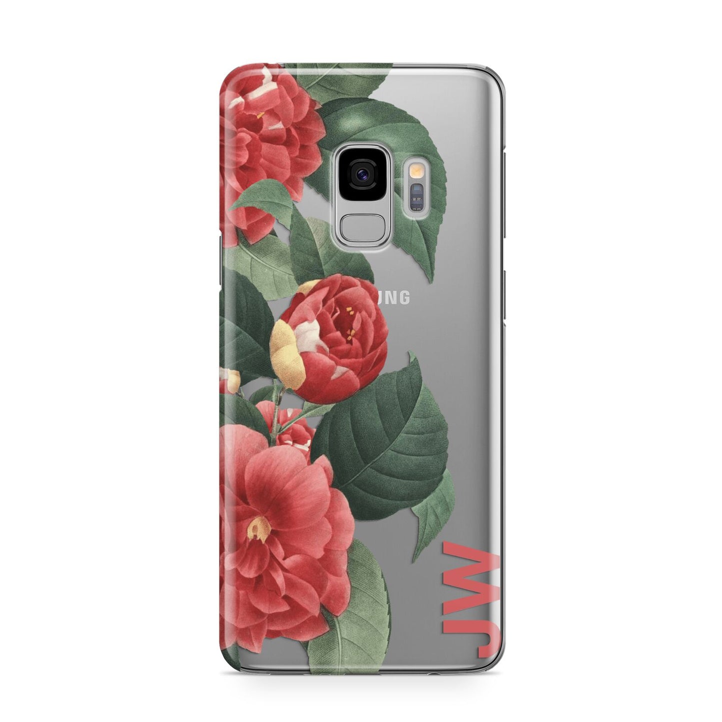 Vintage Personalised Flowers Samsung Galaxy S9 Case