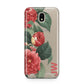 Vintage Personalised Flowers Samsung J5 2017 Case