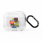 Vintage Retro Stickers AirPods Clear Case 3rd Gen
