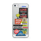 Vintage Retro Stickers Apple iPhone 5 Case