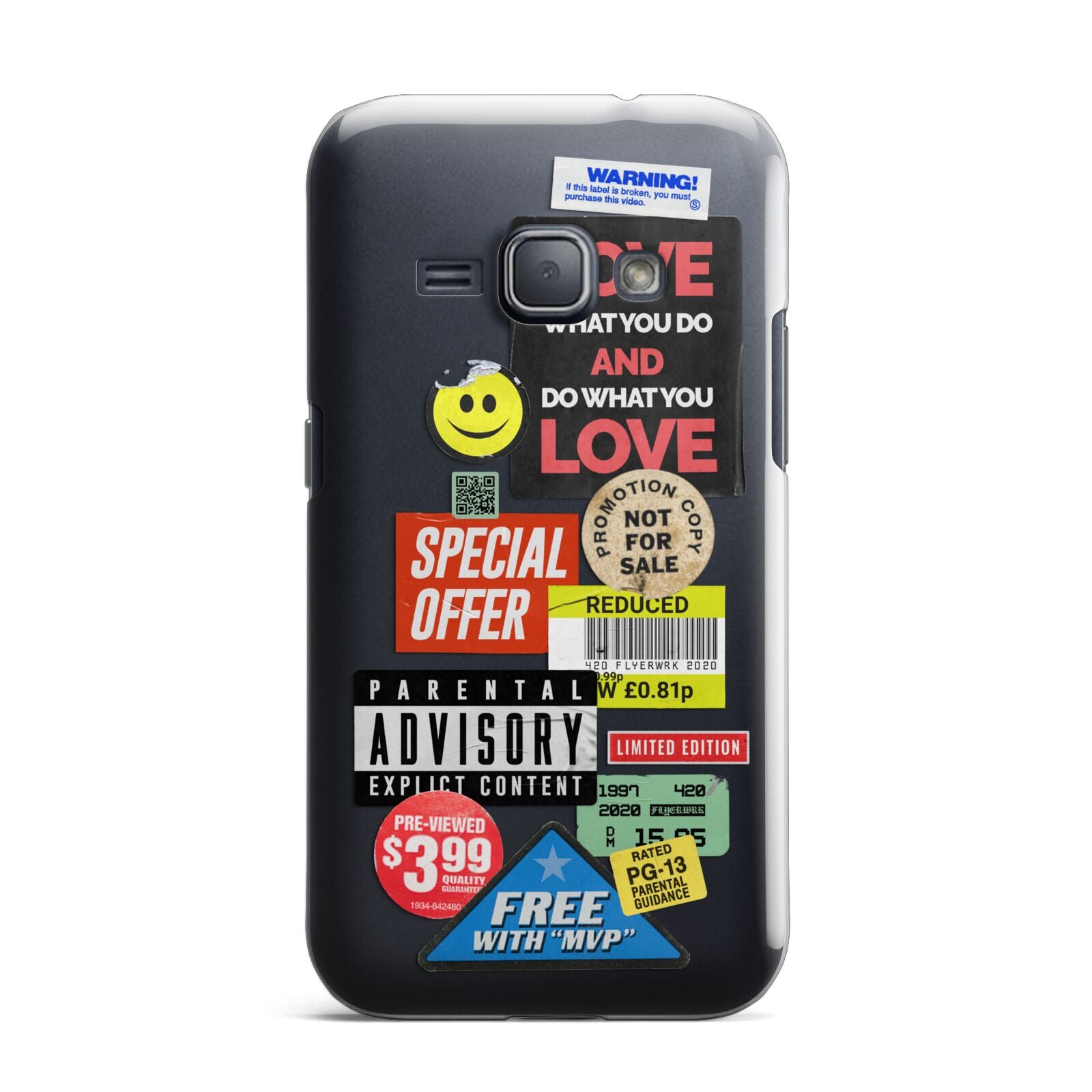 Vintage Retro Stickers Samsung Galaxy J1 2016 Case