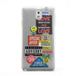 Vintage Retro Stickers Samsung Galaxy Note 3 Case