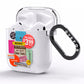 Vintage Sale Stickers AirPods Clear Case Side Image