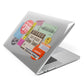 Vintage Sale Stickers Apple MacBook Case Side View