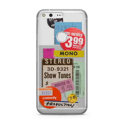 Vintage Sale Stickers Google Pixel Case