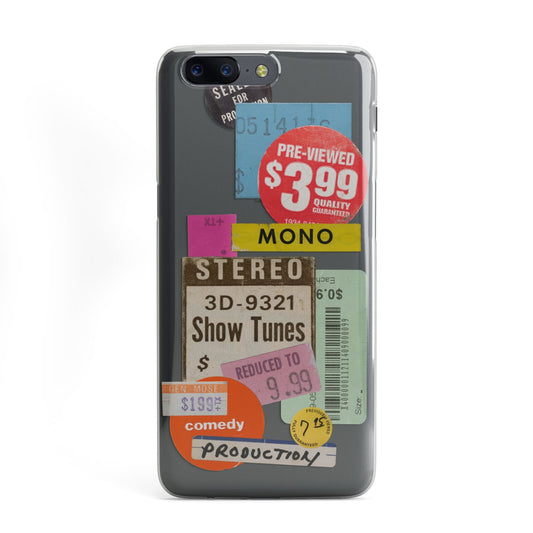 Vintage Sale Stickers OnePlus Case