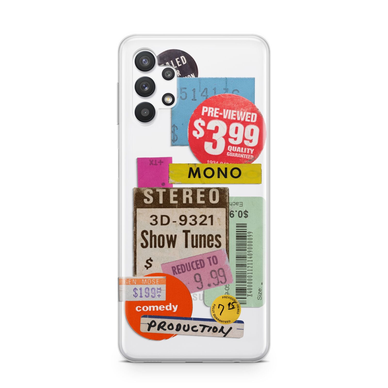 Vintage Sale Stickers Samsung A32 5G Case