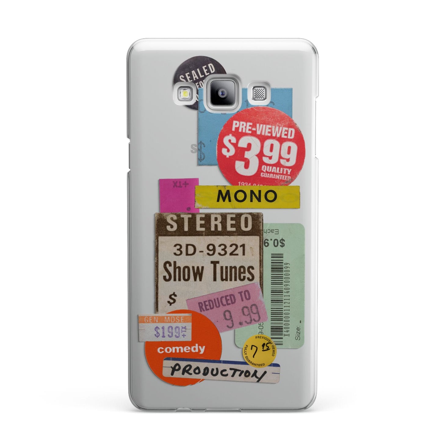 Vintage Sale Stickers Samsung Galaxy A7 2015 Case