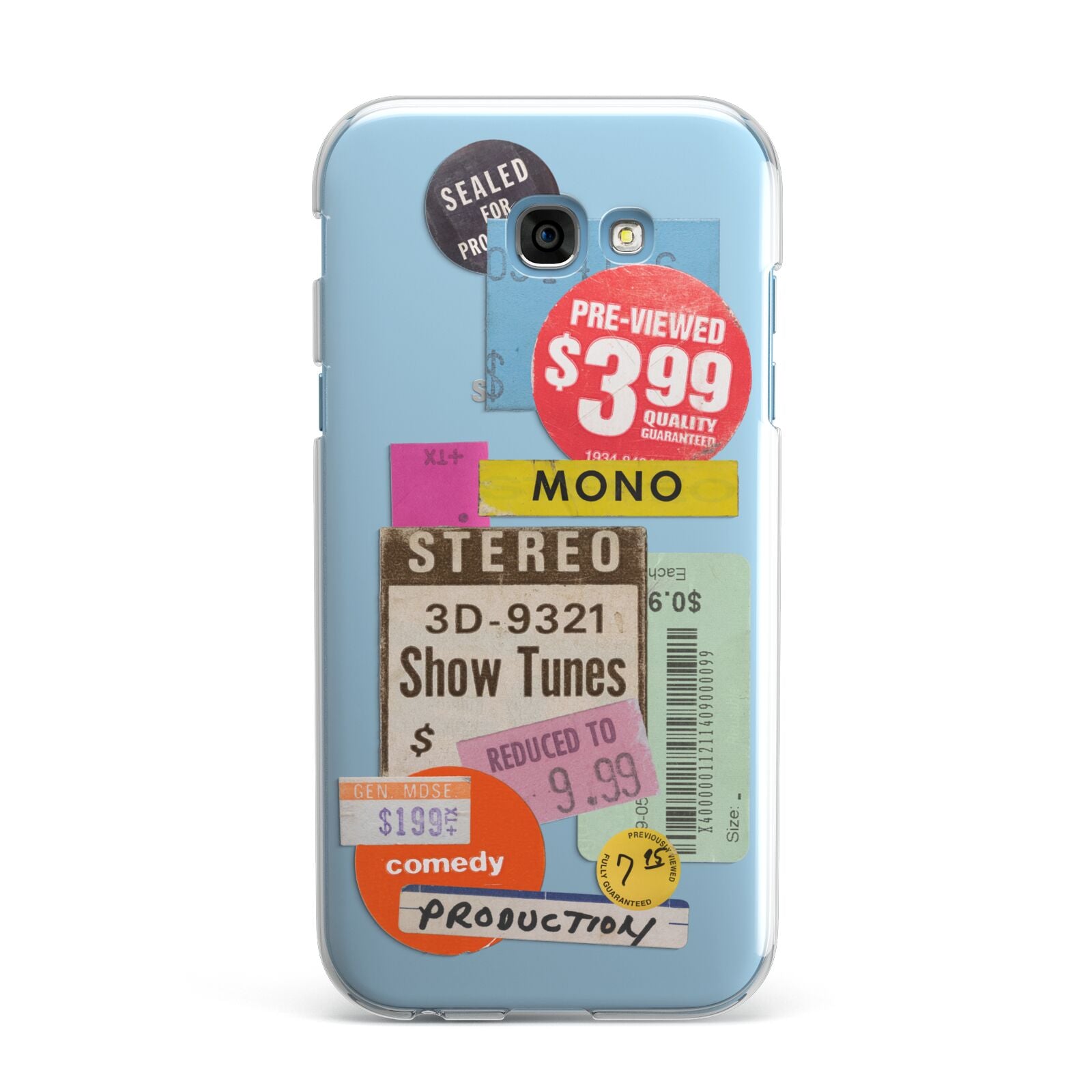 Vintage Sale Stickers Samsung Galaxy A7 2017 Case