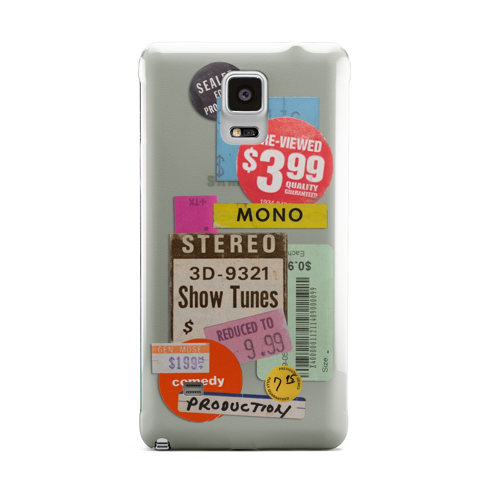 Vintage Sale Stickers Samsung Galaxy Note 4 Case