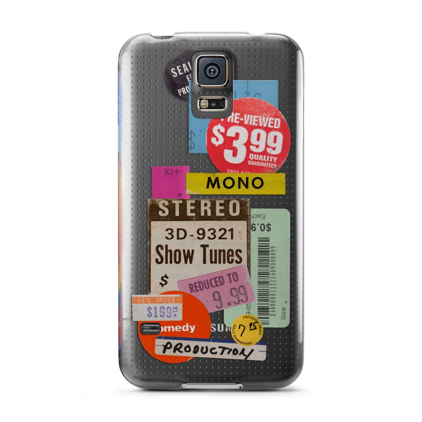 Vintage Sale Stickers Samsung Galaxy S5 Case