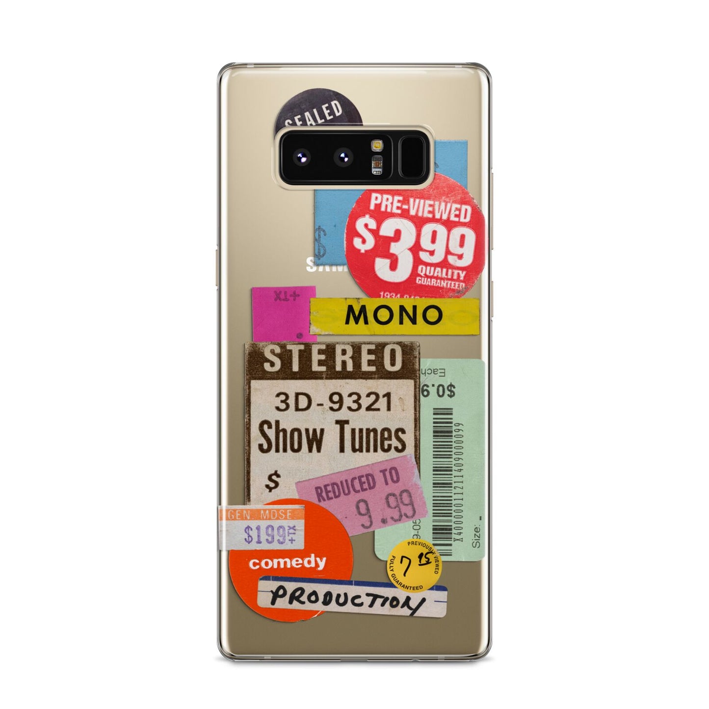 Vintage Sale Stickers Samsung Galaxy S8 Case