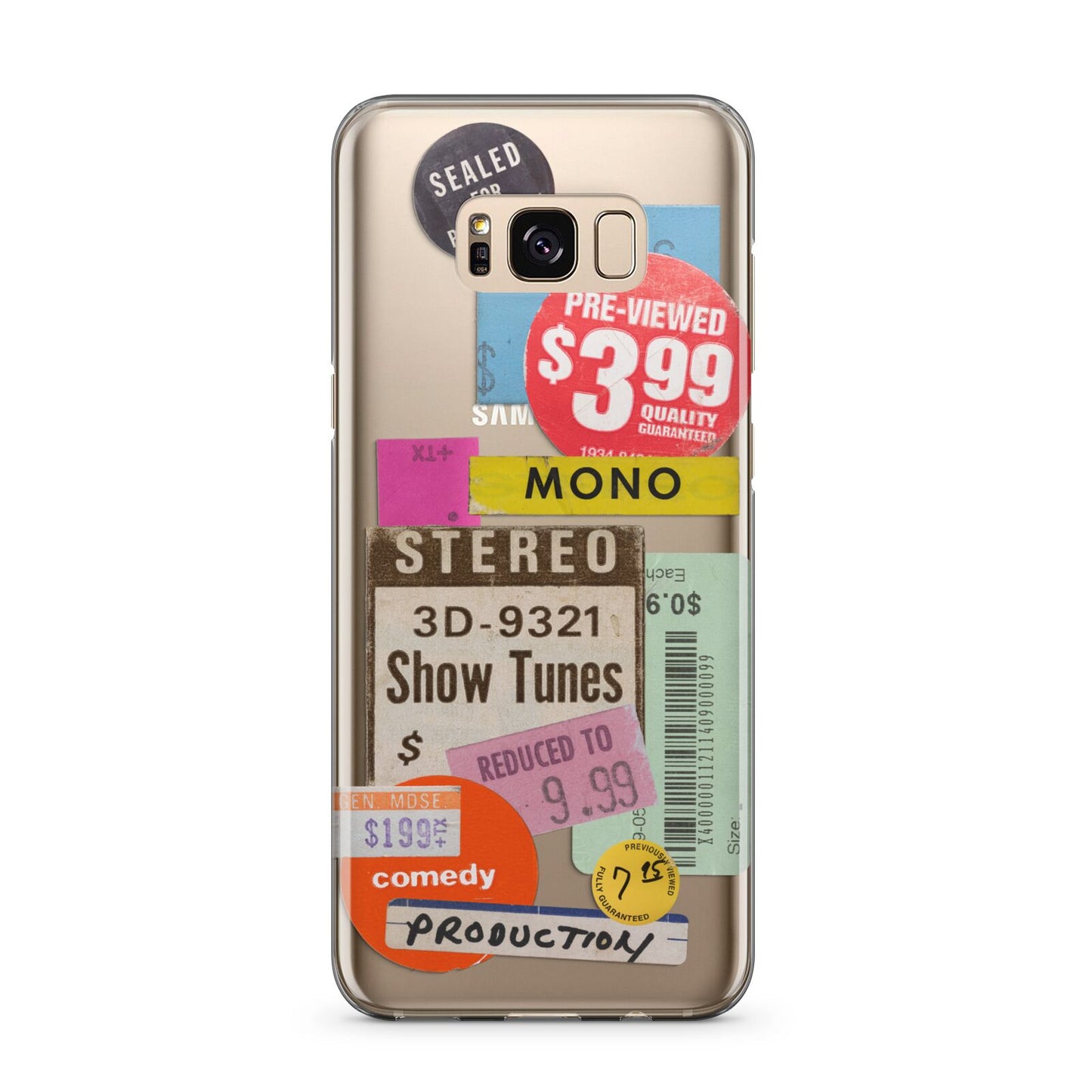 Vintage Sale Stickers Samsung Galaxy S8 Plus Case