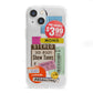 Vintage Sale Stickers iPhone 13 Mini Clear Bumper Case