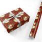 Vintage Santa Christmas Personalised Wrapping Paper