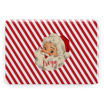 Vintage Santa Personalised Apple MacBook Case