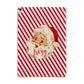 Vintage Santa Personalised Apple iPad Gold Case