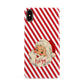 Vintage Santa Personalised Apple iPhone Xs Max 3D Snap Case