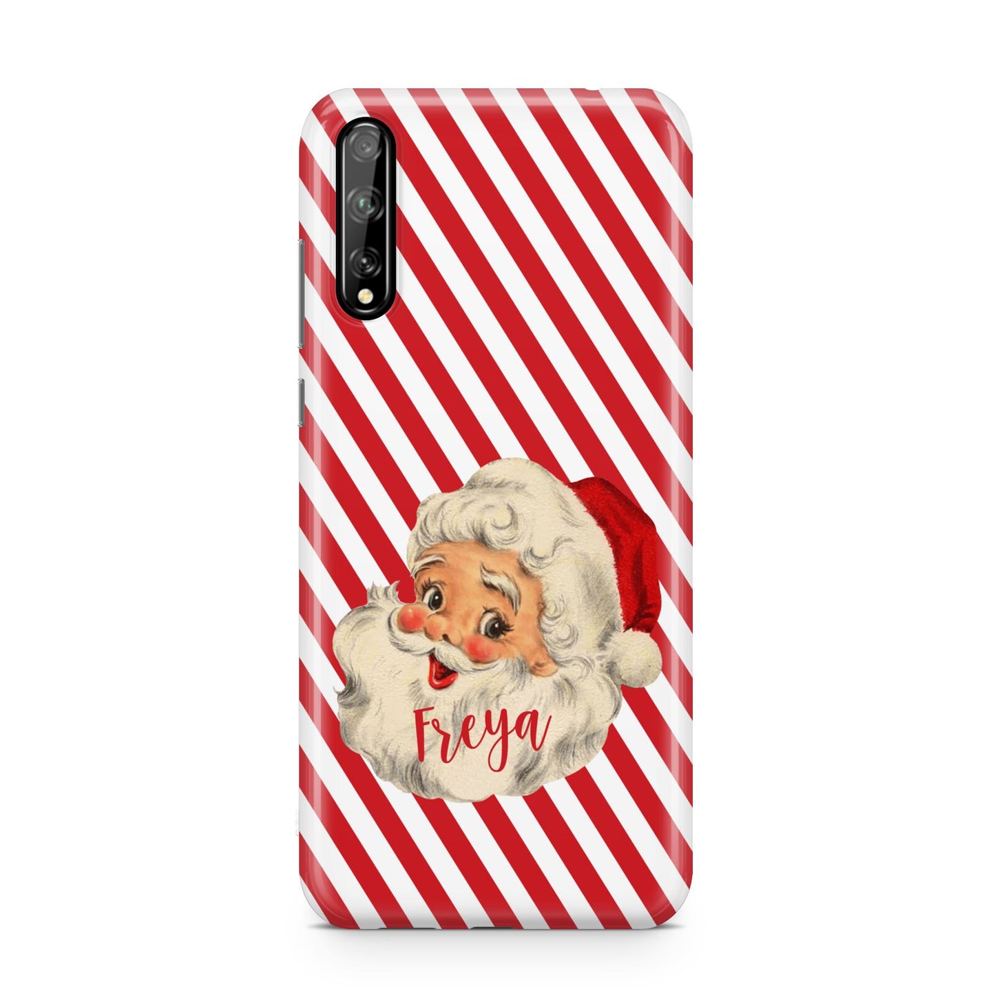 Vintage Santa Personalised Huawei Enjoy 10s Phone Case